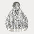 Paisley Pattern Bandana Print Knitted Hoodie